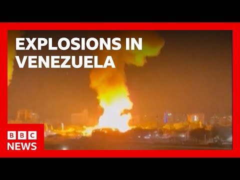 川普下令打擊委內瑞拉首都！ BBC合作夥伴CBS報導 | BBC新聞 (US President Donald Trump ordered strikes Venezuela capital, BBC's partner CBS told | BBC News)