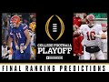 College Football Playoff: Final CFP Ranking Predictions | CBS Sports HQ