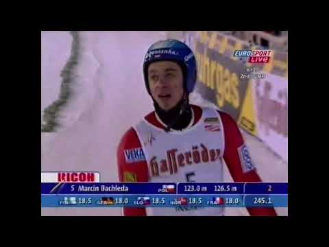 Marcin Bachleda - 126.5 m - Kuusamo 2002 - 11. miejsce - PB!