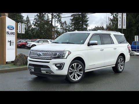 2020 Ford Expedition Max Platinum W/ 360 Camera, Tow Package, Nav Review | Island Ford