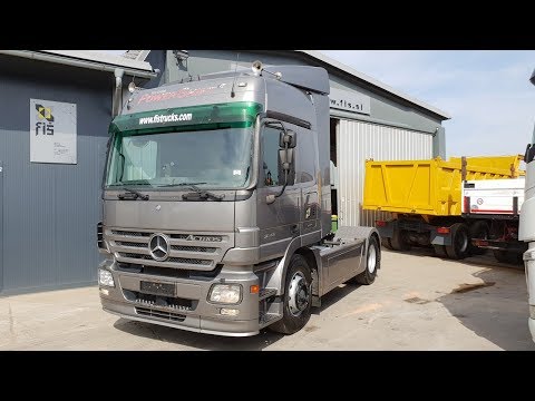 TRUCK MERCEDES-BENZ ACTROS 1848 4X2 TRACTOR UNIT FIŠ TRUCKS & MACHINERY SLOVENIA