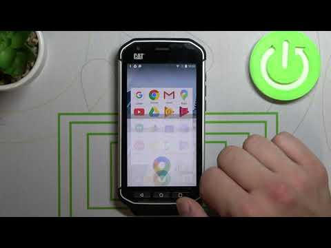 How to Change Map Type on CAT S40 - Set Up Google Map Type