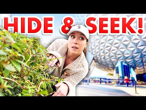 We Played Hide and Seek in Disney World (Why Is EPCOT So Brutal?)