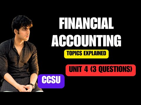 Financial Accounting for BBA 1st Semester Exam Favourite Questions