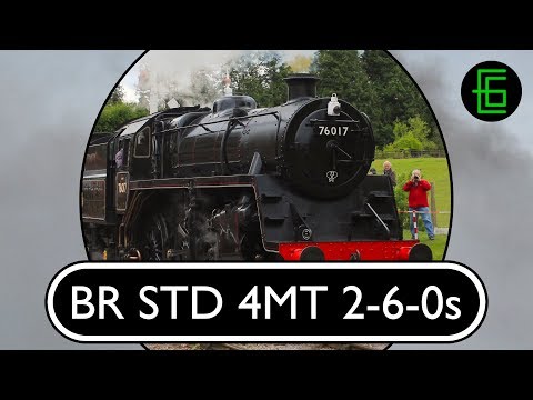 STEAM LOCOS IN PROFILE: Volume Four DVD Sample - BR Std 4MT Moguls