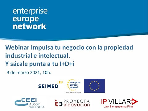 Webinar: Impulsa tu negocio con la I+D+i. Proteccin de la propiedad y financiacin[;;;][;;;]