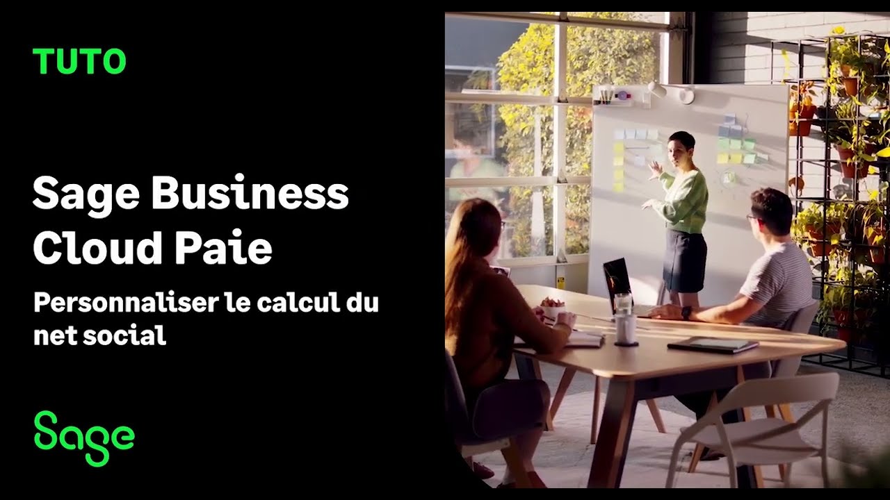 Sage Business Cloud Paie : Personnaliser le montant du net social