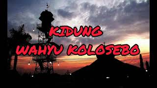 Download lagu Kidung WAHYU KOLOSEBO Lirik Story WA Bikin Baper!!!! mp3