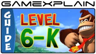Donkey Kong Country Returns 3D: Perilous Passage 6-K (Puzzle Pieces, KONG Letters Guide)