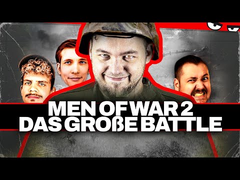 Hardcore-Battles im HARDCORE-RTS! Steffen, Radlerauge, RangerArea & suuN in MEN OF WAR 2