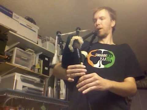 Auld Lang Syne on Highland Bagpipes after One Month of Practice - December 2011