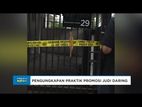 POLRESTABES BANDUNG BONGKAR PRAKTIK PROMOSI JUDI DARING