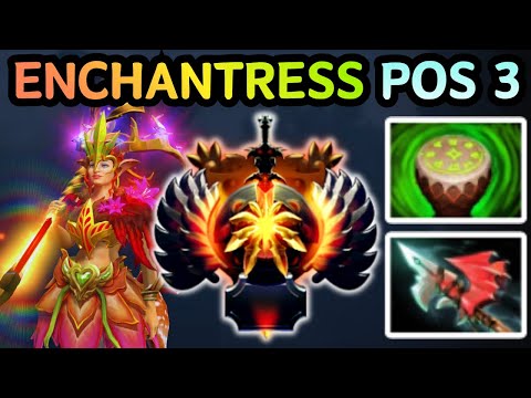 🔥 NEW PATCH 7.40b !!! ENCHANTRESS OFFLANE DAMAGE WITHOUT RISK | DOTA 2 GAMEPLAY 🔥