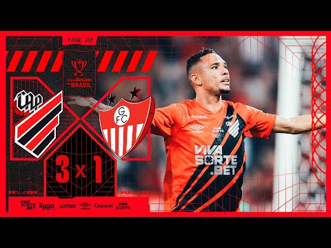 Gols e lances de Athletico Paranaense x Guarany de Bagé