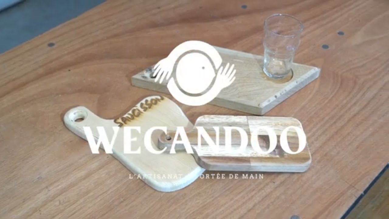 Fabriquez votre planche apéro - Vidéo