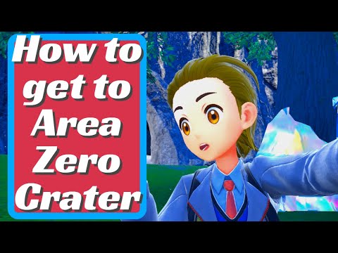 How to get to Area Zero Crater in Pokemon Scarlet & Violet