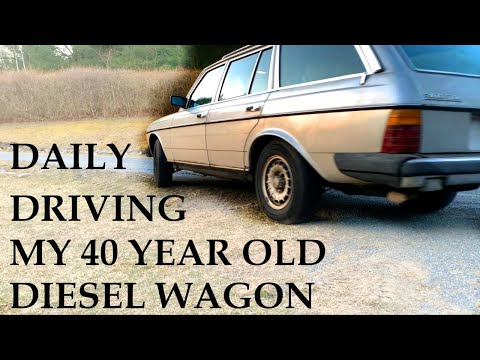 Thumbnail for DAILY DRIVING MY 40 YR OLD DIESEL WAGON - 1983 Mercedes 300TD