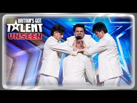 B Unique bring BRILLIANT combination of synchronised dance and CONTORTION! | Auditions | BGT Unseen