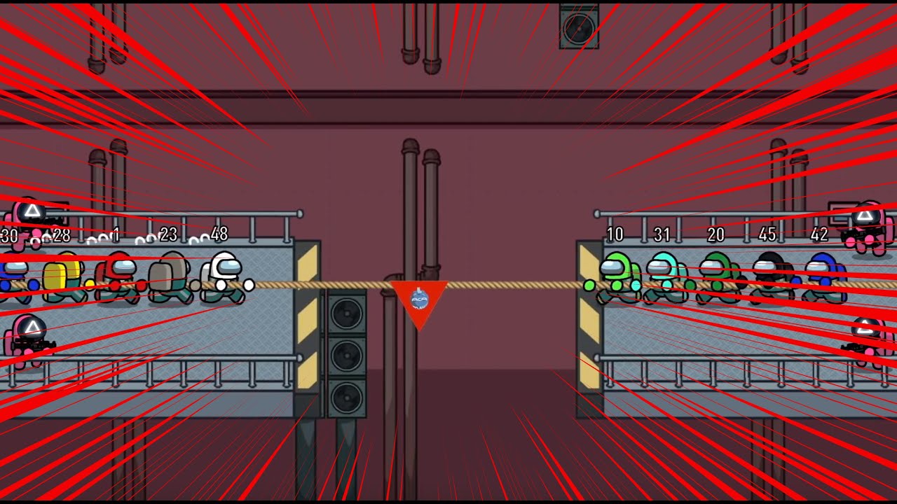 【アモアスパロディ】アモアス in イカゲーム！ EP03【吹き替え/JPN dub】