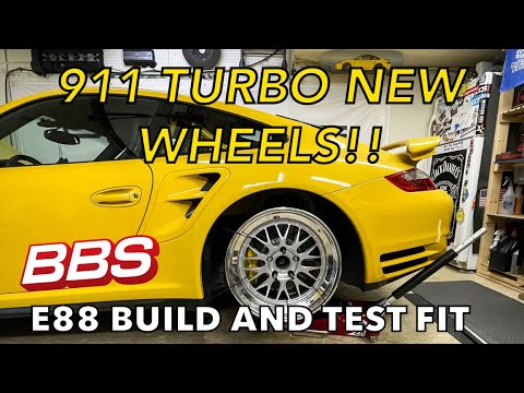 PORSCHE 911 TURBO GETS BBS E88 WHEELS