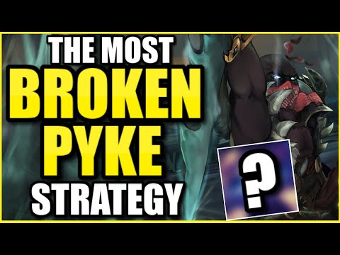 (HIGH ELO) THE MOST *BROKEN* PYKE MID STRATEGY!  THIS IS 100% UNFAIR!