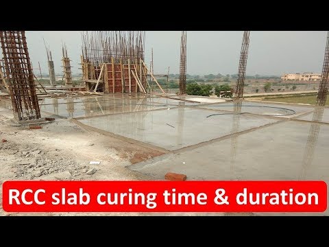 curing time for concrete slab or column(कंक्रीट छत की तराई कितने दिन करनी चाहिए)