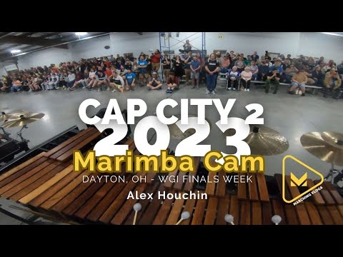 Cap City 2 2023 Marimba Cam - Alex Houchin - WGI FINALS WEEK