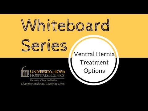Ventral Hernia Treatment Options - Whiteboard Series