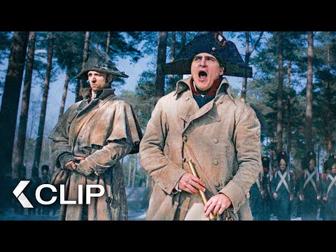 The INTENSE Battle of Austerlitz - NAPOLEON Clip (2023) Joaquin Phoenix
