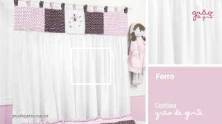 Cortina Joaninha Rosa | Ref: 53318