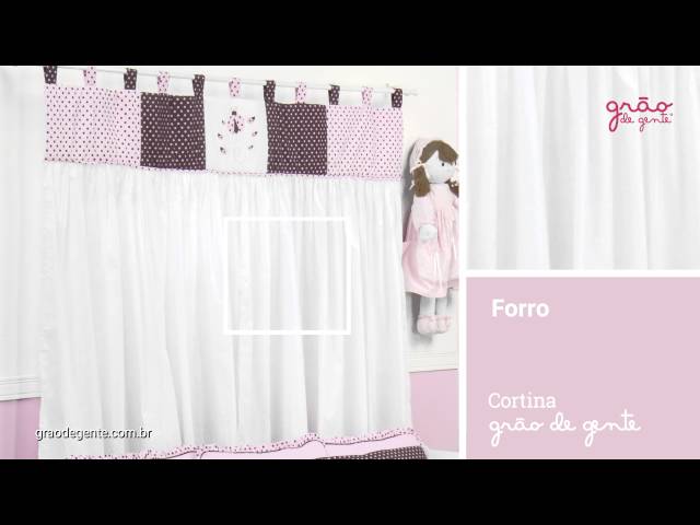Cortina Joaninha Rosa | Ref: 53318