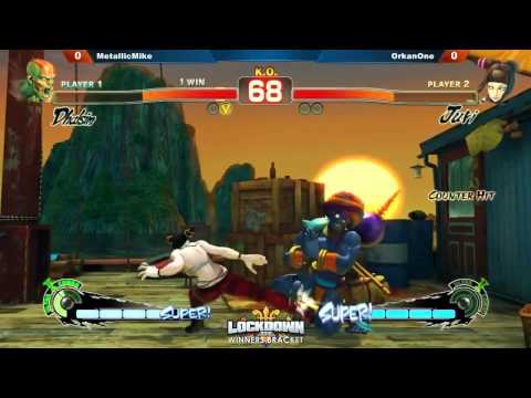 Lockdown 2012 Winners Semi - OrkanOne (Dhalsim) vs. MetallicMike (Juri/Cammy)