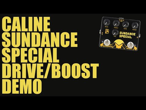 Caline DCP-06 Sundance Special Overdrive & Boost Effect Pedal Free Shipment image 7