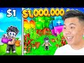 I Grew The LARGEST Garden In ROBLOX Grow A Garden