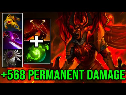 +568 PERMANENT DAMAGE  [ Legion Commander ] OVERPOWERED CARRY - DOTA 2 GAMEPLAY