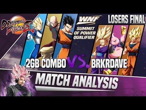 DBFZ Match Analysis: WNF 1.10 | Summit of Power Qualifier LOSERS FINAL - 2GB Combo vs. Brkrdave