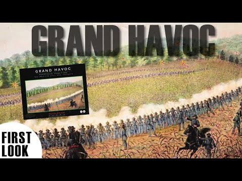 Grand Havoc First Look | US Civil War Wargame | Battle of Perryville | Board Game