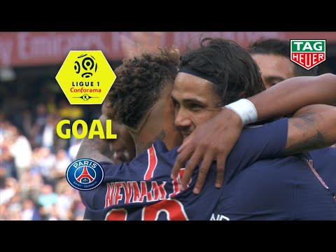 Goal Edinson CAVANI (12') / Paris Saint-Germain - Angers SCO (3-1) (PARIS-SCO) / 2018-19