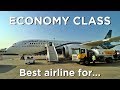Emirates Qatar Etihad Vs Oman Air Best Economy Class In The Middle East