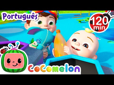 Capa de Ajudar a Terra a se salvar! | 2 HORAS DE COCOMELON! | Músicas Infantis e Desenhos para Crianças