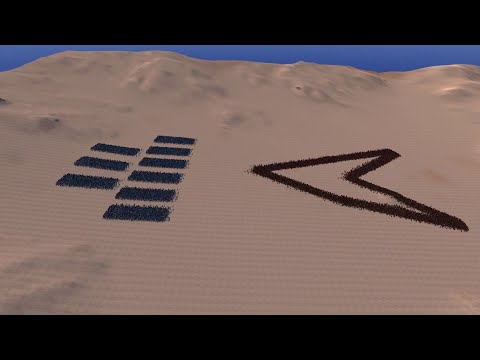 Spartan's BEST TACTIC FORMATION vs 10K HEAVY KNIGHTS - Ultimate Epic Battle Simulator