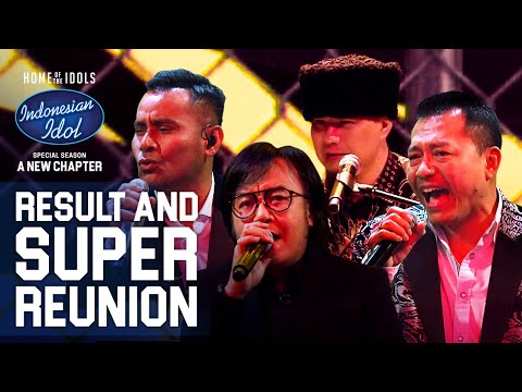 DEWA 19 X ARI LASSO X ANANG X JUDIKA - ARJUNA - RESULT & REUNION - Indonesian Idol 2021