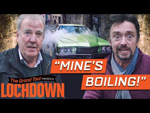 Will Jeremy and Richard Get Their American Cars Out of Edinburgh? | The Grand Tour: Lochdown