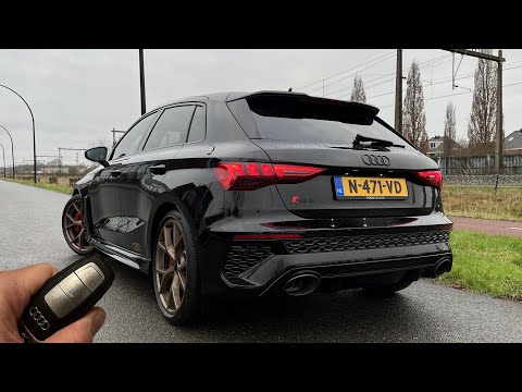 2022 Audi RS 3 Sportback (400hp)| Launch control, Sound, Acceleration, Visual Review, Lightshow