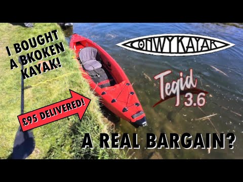 Conwy Kayaks Tegid 3.6 Inflatable Kayak - IS IT ANY GOOD? Review / test.