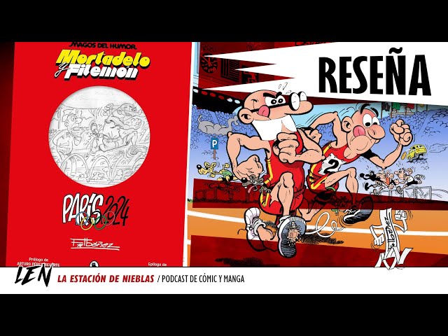 Vídeo relacionado con Mortadelo y Filemón. París 2024 (Magos del Humor 222) (Bruguera Clásica)