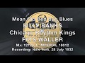 Mean Old Bed Bug Blues - Billy Banks Chicago Rhythm Kings - Fats Waller