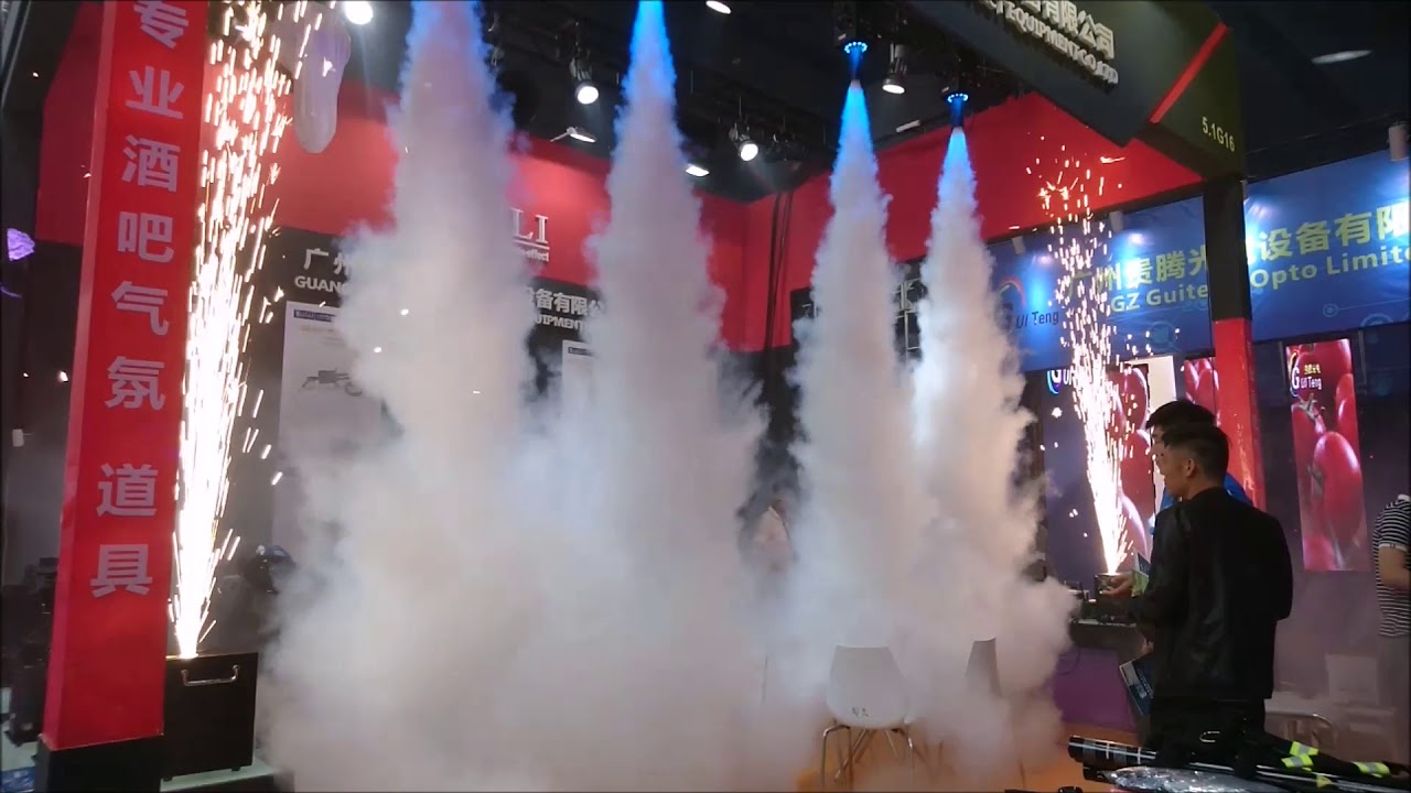 LED CO2 DJ jet machine