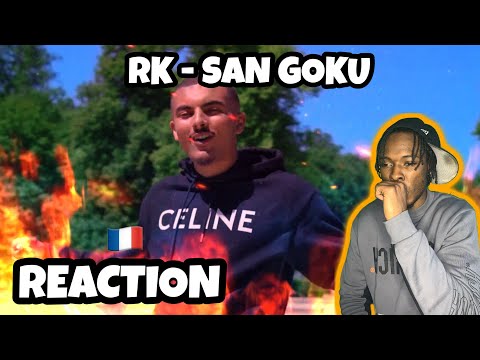 AMERICAN REACTS TO FRENCH RAP! Rk - San Goku (Reprise Alonzo - Finis les)