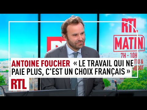 Antoine Foucher: "Work that no longer pays is a French choice"